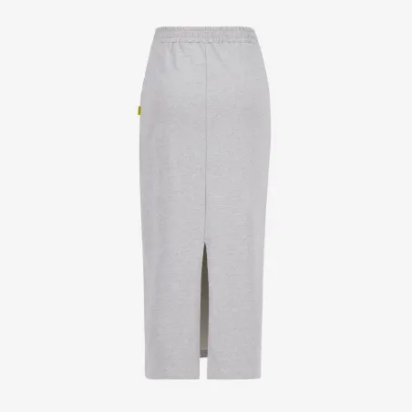 Jupe midi femme avec bande à la taille croisée - KONTAKT