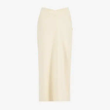 Jupe midi femme avec bande à la taille croisée - KONTAKT