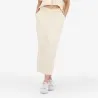 Jupe midi femme avec bande à la taille croisée - KONTAKT