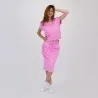 Jupe midi femme en molleton - KONTAKT