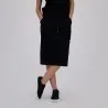 Jupe midi femme en molleton - KONTAKT