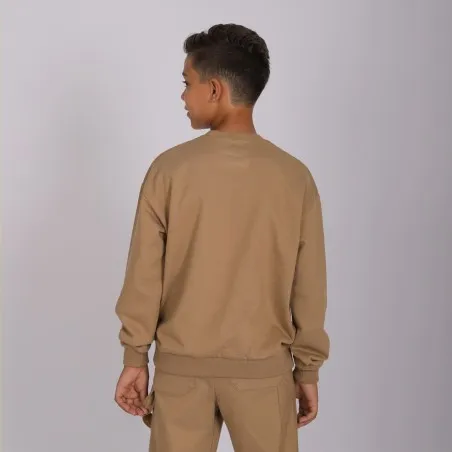 Sweat unisexe enfant avec broderie - KONTAKT