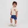 T-shirt bébé fille manches courtes avec volant STARFISH - KONTAKT