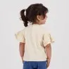 T-shirt bébé fille manches courtes avec volant STARFISH - KONTAKT