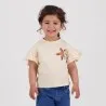 T-shirt bébé fille manches courtes avec volant STARFISH - KONTAKT