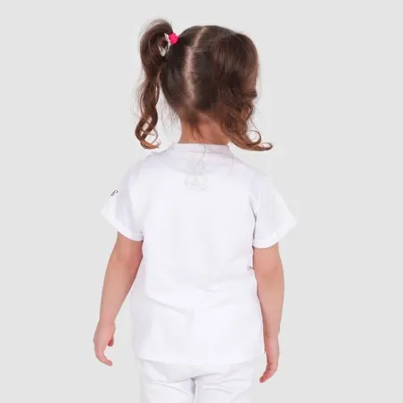 T-shirt bébé manches courtes avec revers FLAMINGO - KONTAKT