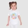T-shirt bébé manches courtes avec revers FLAMINGO - KONTAKT