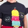 T-shirt bébé manches courtes avec volant - KONTAKT