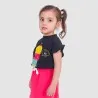 T-shirt bébé manches courtes avec volant - KONTAKT
