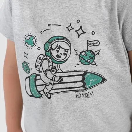 T-shirt bébé manches courtes SPACE BOY - KONTAKT