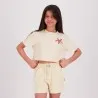 T-shirt crop fille manches courtes ÉTOILE DE MER - KONTAKT