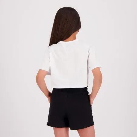 T-shirt crop fille manches courtes TORTUE - KONTAKT