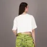 T-shirt cropped unisexe FREEDOM Selvedge And Raw Look - TUNIS FASHION WEEK 2024 - KONTAKT