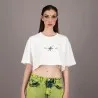 T-shirt cropped unisexe FREEDOM Selvedge And Raw Look - TUNIS FASHION WEEK 2024 - KONTAKT