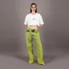 T-shirt cropped unisexe FREEDOM Selvedge And Raw Look - TUNIS FASHION WEEK 2024 - KONTAKT