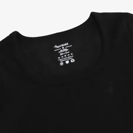 T-shirt décolleté femme manches courtes - KONTAKT