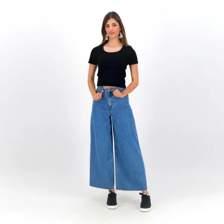 T-shirt décolleté femme manches courtes - KONTAKT