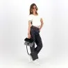 T-shirt décolleté femme manches courtes - KONTAKT