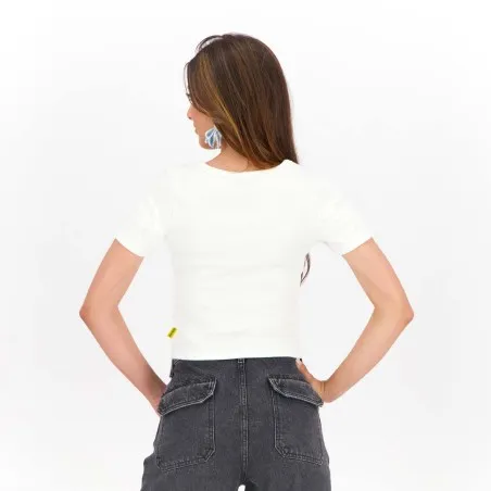 T-shirt décolleté femme manches courtes - KONTAKT