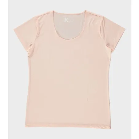T-shirt demi manche grandes tailles en microfibre extensible - KONTAKT