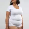 T-shirt demi manche grandes tailles en microfibre extensible - KONTAKT