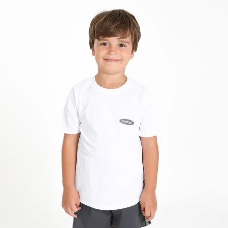 T-shirt de sport garçon manches courtes avec logo - KONTAKT