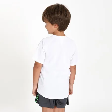T-shirt de sport garçon manches courtes avec logo - KONTAKT