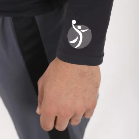 Sweatshirt de sport zippé homme manches longues avec logo - KONTAKT