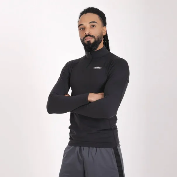 Sweatshirt de sport zippé homme manches longues avec logo - KONTAKT