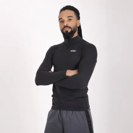 Sweatshirt de sport zippé homme manches longues avec logo - KONTAKT