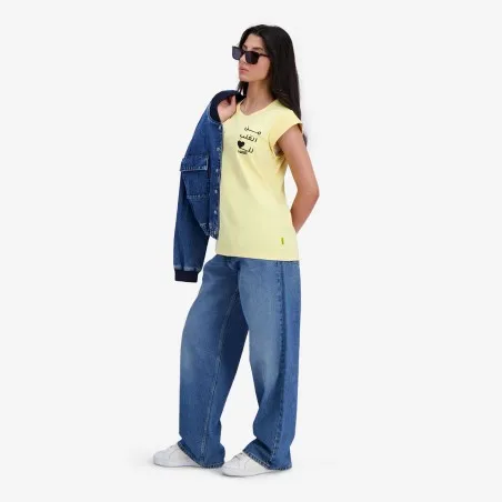 T-shirt femme demi manche - KONTAKT