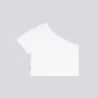 T-shirt femme manche dénudé avec broderie - KONTAKT