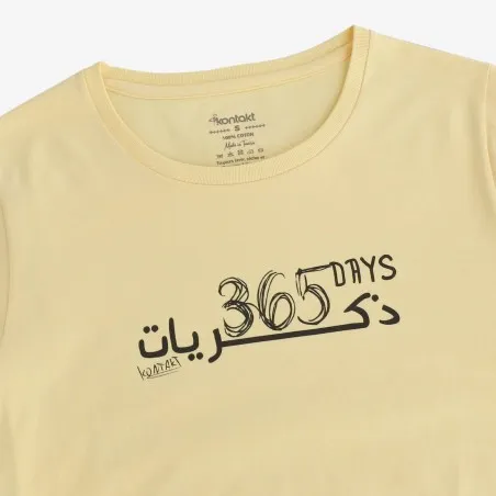 T-shirt femme manches courtes 365 DAYS ?????? - KONTAKT