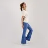 T-shirt femme manches courtes avec broderie - KONTAKT