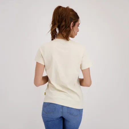 T-shirt femme manches courtes avec broderie - KONTAKT