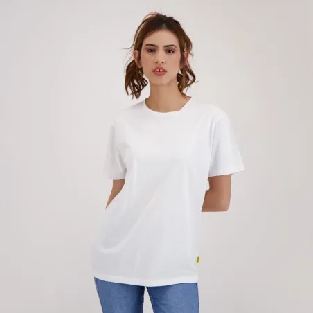 T-shirt femme manches courtes avec broderie - KONTAKT
