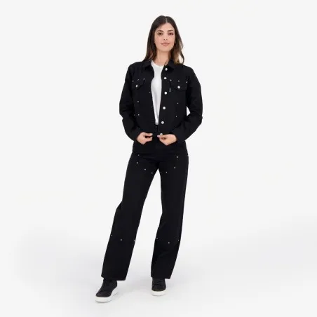 T-shirt femme manches courtes avec noeuds sur le cotés - KONTAKT