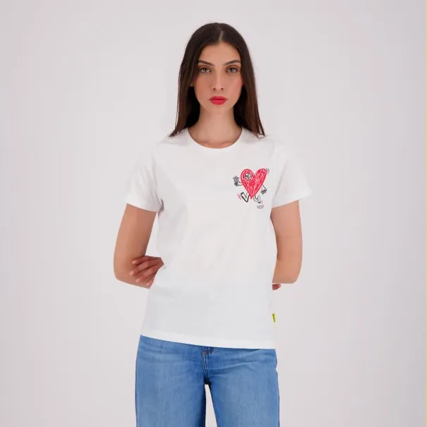 T-shirt femme manches courtes COEUR - KONTAKT