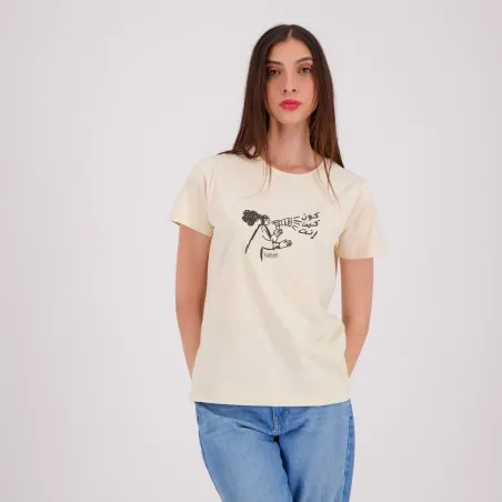 T-shirt femme manches courtes KOUN KIMA ENTI - KONTAKT