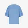 T-shirt oversized sur taille avec poche plaqué - KONTAKT