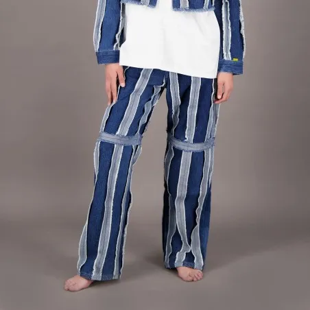 Baggy jeans unisexe UPCYCLING METHODS - TUNIS FASHION WEEK 2024 - KONTAKT