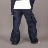 Baggy unisexe avec des poches détachables en jeans Selvedge And Raw Look - TUNIS FASHION WEEK 2024 - KONTAKT