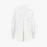 Chemise femme avec poche plaquée en chaine & trame - KONTAKT
