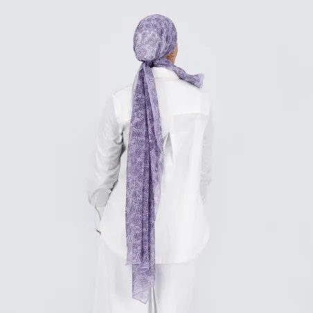 Chemise femme avec poche plaquée en chaine & trame - KONTAKT