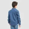 Chemise garçon avec poche poitrine en jeans - KONTAKT