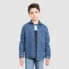 Chemise garçon avec poche poitrine en jeans - KONTAKT