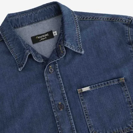 Chemise homme en jeans - TAJ - KONTAKT
