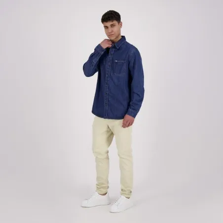 Chemise homme en jeans - TAJ - KONTAKT