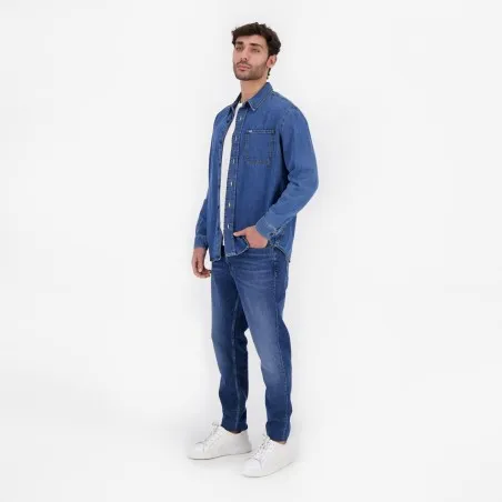 Chemise homme en jeans - TAJ - KONTAKT