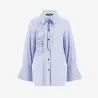 Chemise papillon femme en chaine & trame - KONTAKT